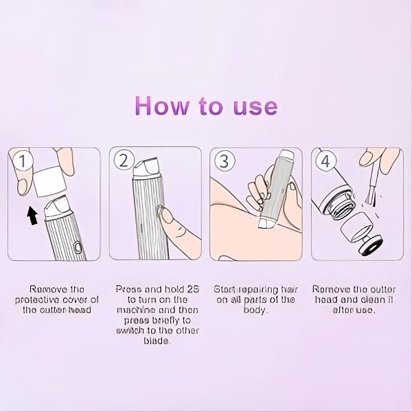 Double Head Electric Shaver